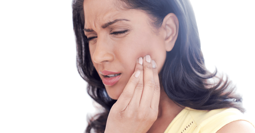 woman with TMJ