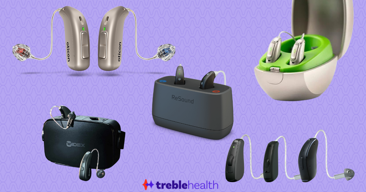 Assortment of bluetooth hearing aids