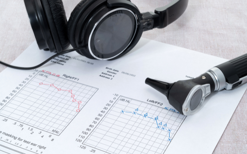 Audiogram test